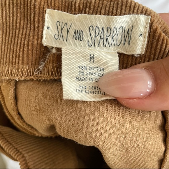 Sky and Sparrow Brown Pencil Skirt - Picture 4 of 4